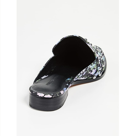Sassy Studded Rebecca Minkoff Floral Mules - Picture 6 of 15